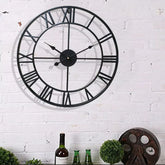Modern 3D Roman Numerals Wall Clock